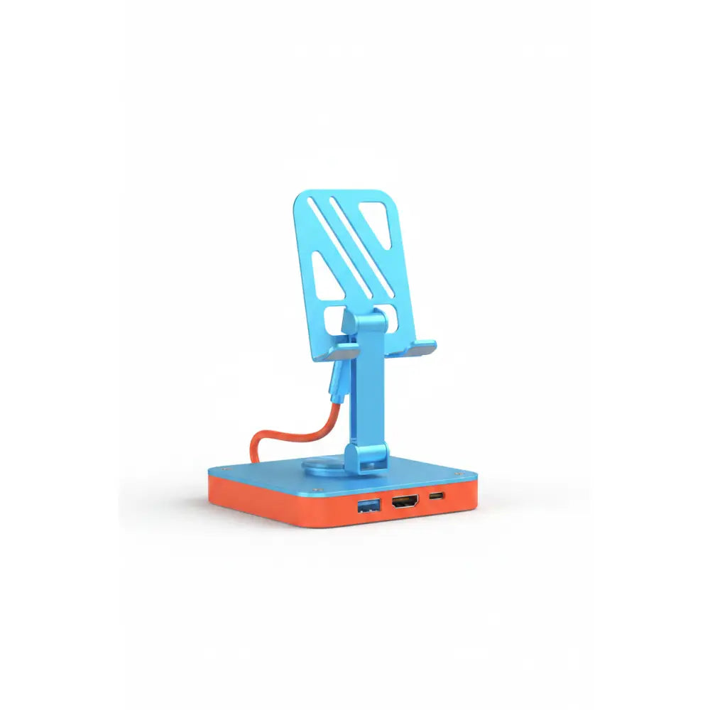 3-in-1 Adjustable Switch 2 Stand | Foldable Gaming Dock & Desktop Holder