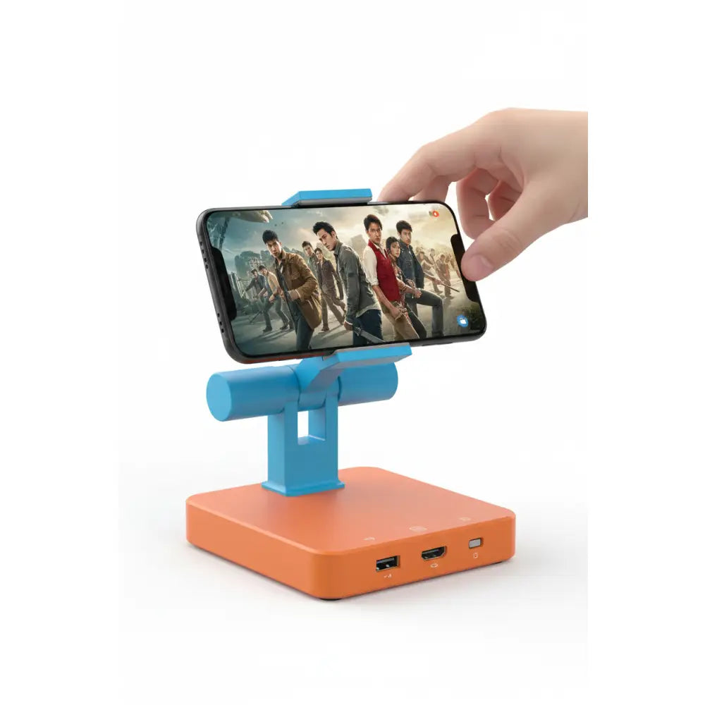 3-in-1 Adjustable Switch 2 Stand | Foldable Gaming Dock & Desktop Holder