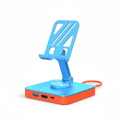 3-in-1 Adjustable Switch 2 Stand | Foldable Gaming Dock & Desktop Holder