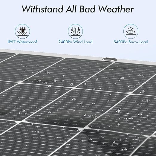 300W Flexible solar panel Kit