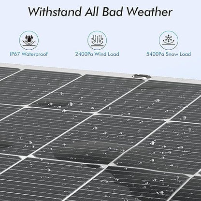 300W Flexible solar panel Kit