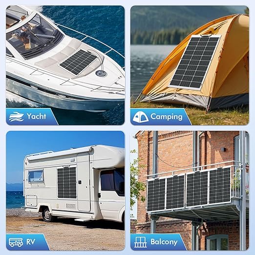 300W Flexible solar panel Kit