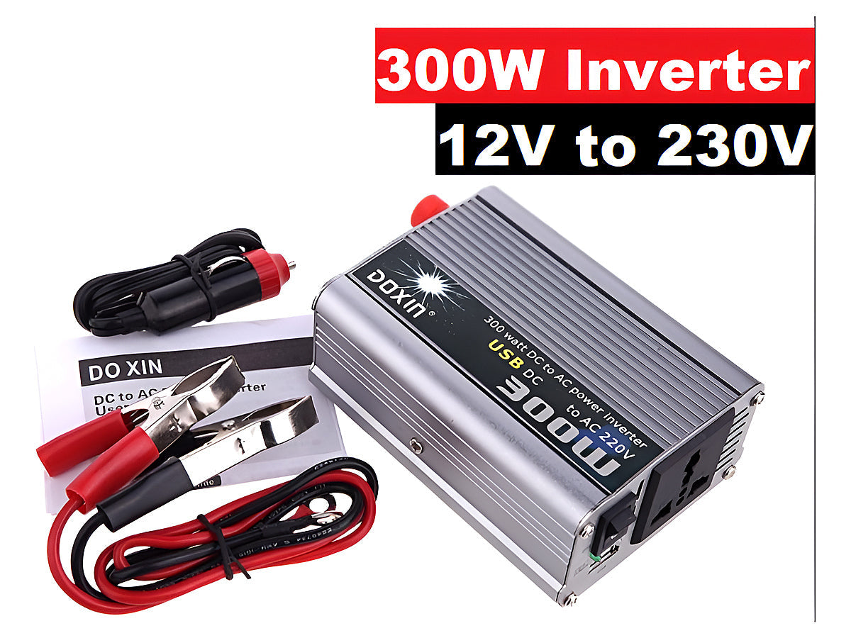 Car inverter 12V to 220V 300W