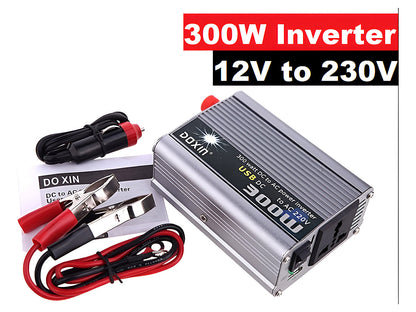 Car inverter 12V to 220V 300W