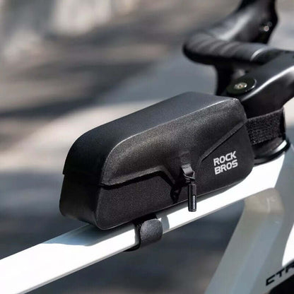 Waterproof Bike Upper Tube Frame Bag Magnetic Closure