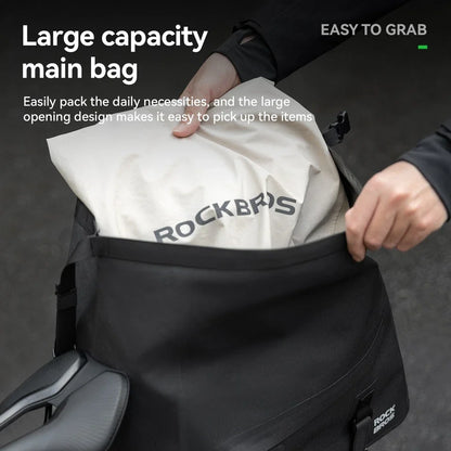 Bicycle Waterproof Pannier Rack Bag Up to 16L