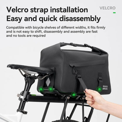 Bicycle Waterproof Pannier Rack Bag Up to 16L