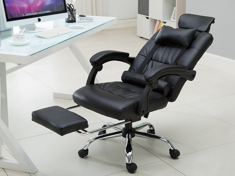 Office Chair with Footrest Computer Chair