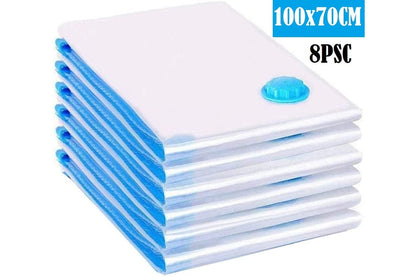 Vacuum storage bags 8 Pack 100x70 CM