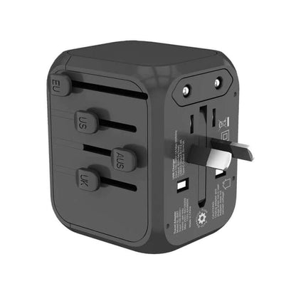 Universal International Travel Adapter for EU UK AU US Socket & Plug