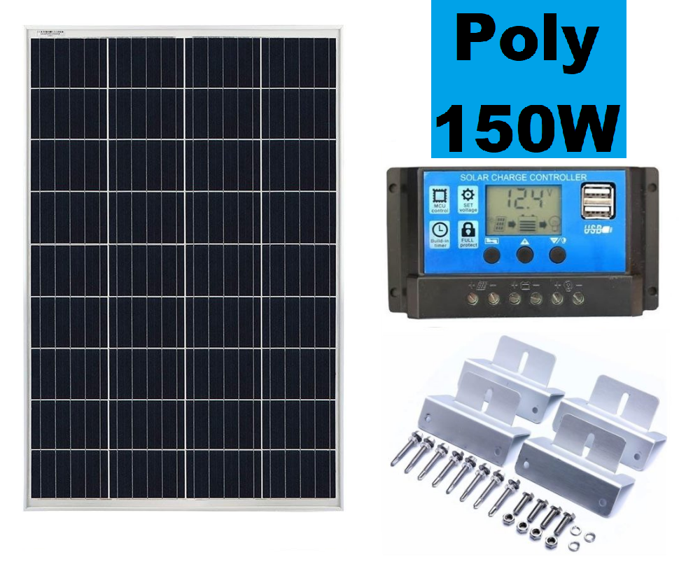 150W Solar Panel Kit