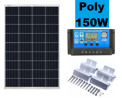 150W Solar Panel Kit
