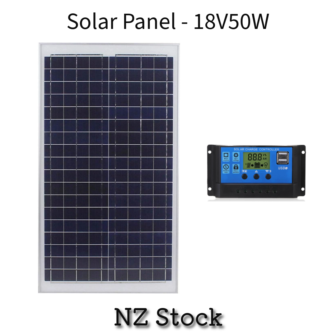 Solar Panel Monocrystalline with Controller 50W