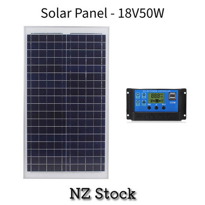 Solar Panel Monocrystalline with Controller 50W