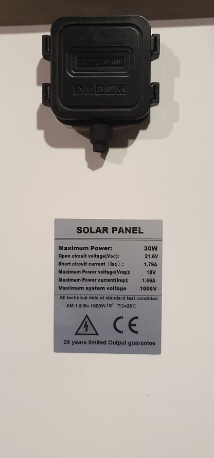 30W Solar Panel Kit