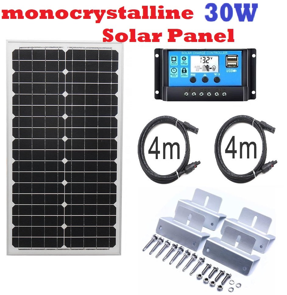 30W Solar Panel Kit