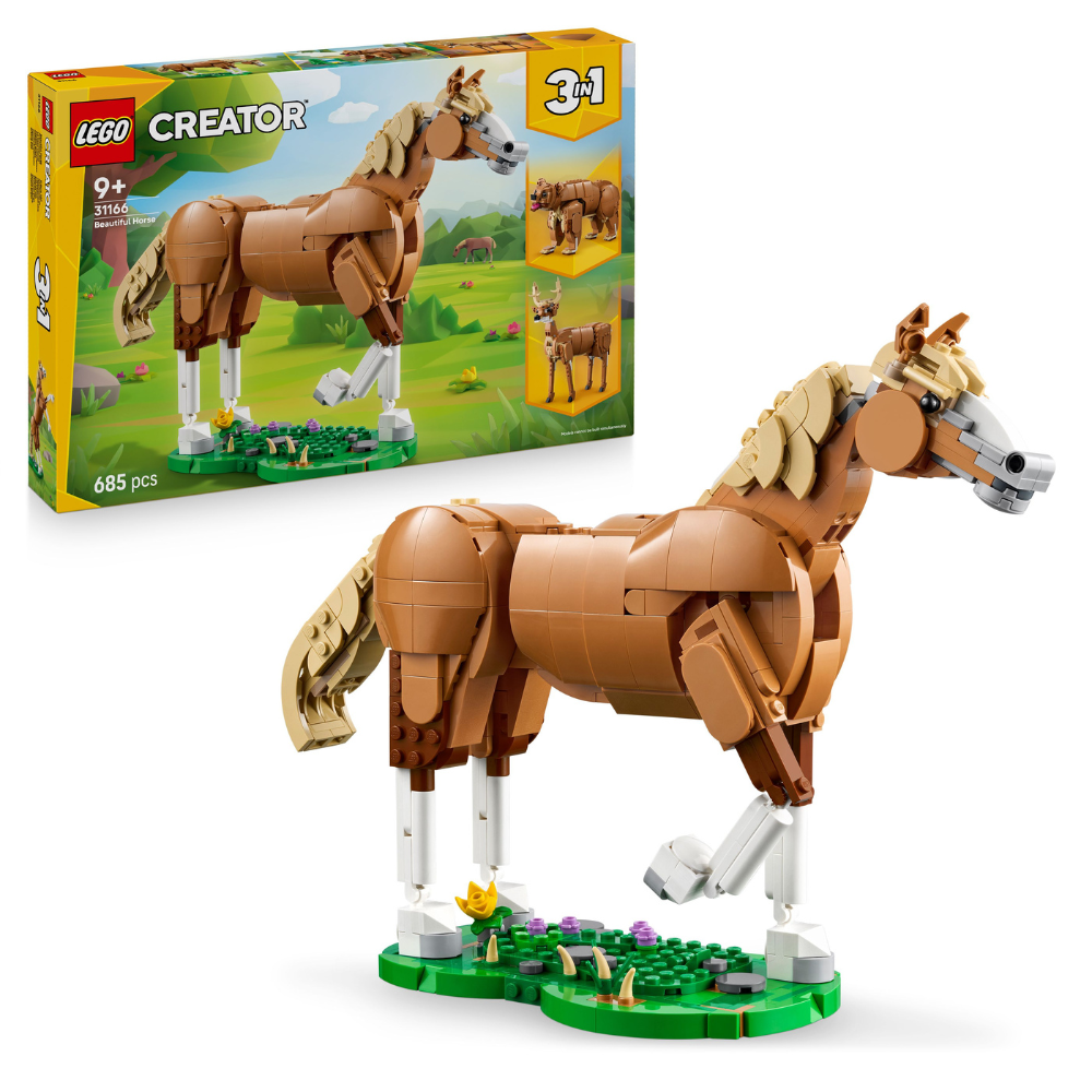 LEGO Creator: 3-in-1 Beautiful Horse (31166)