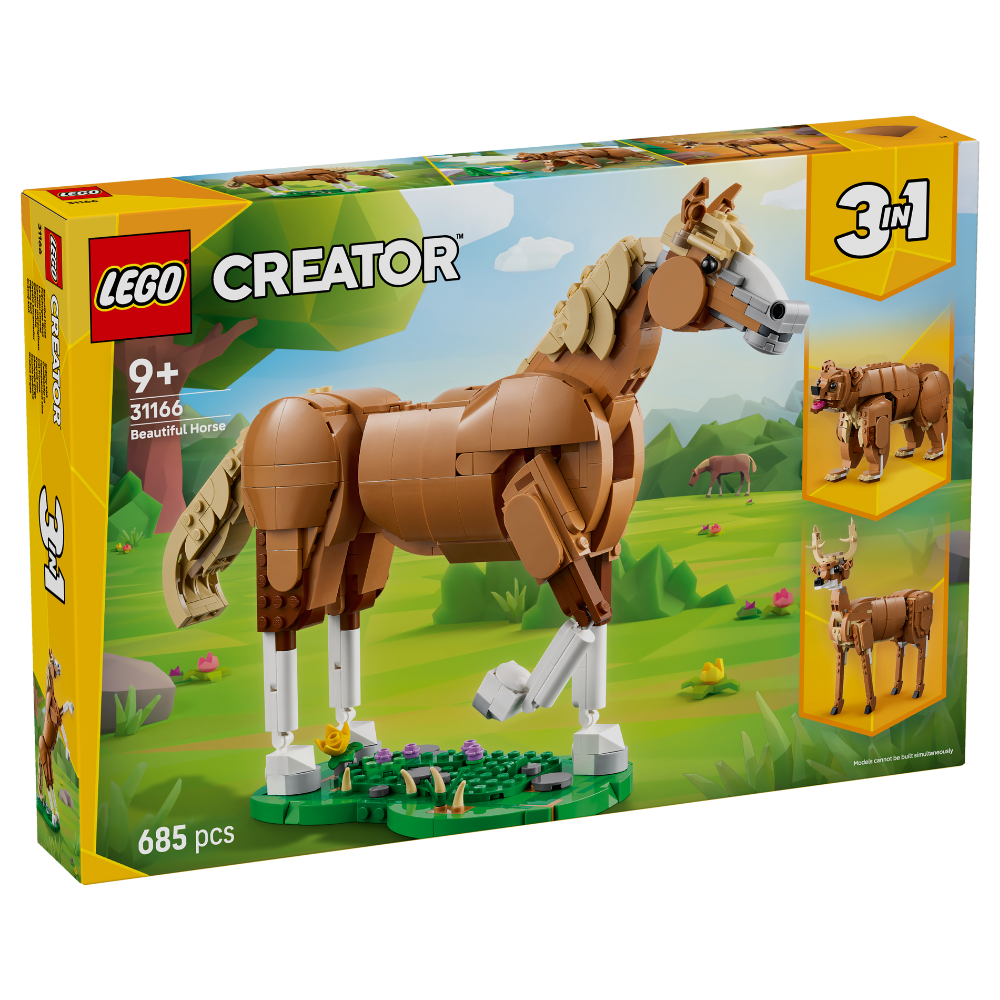 LEGO Creator: 3-in-1 Beautiful Horse (31166)