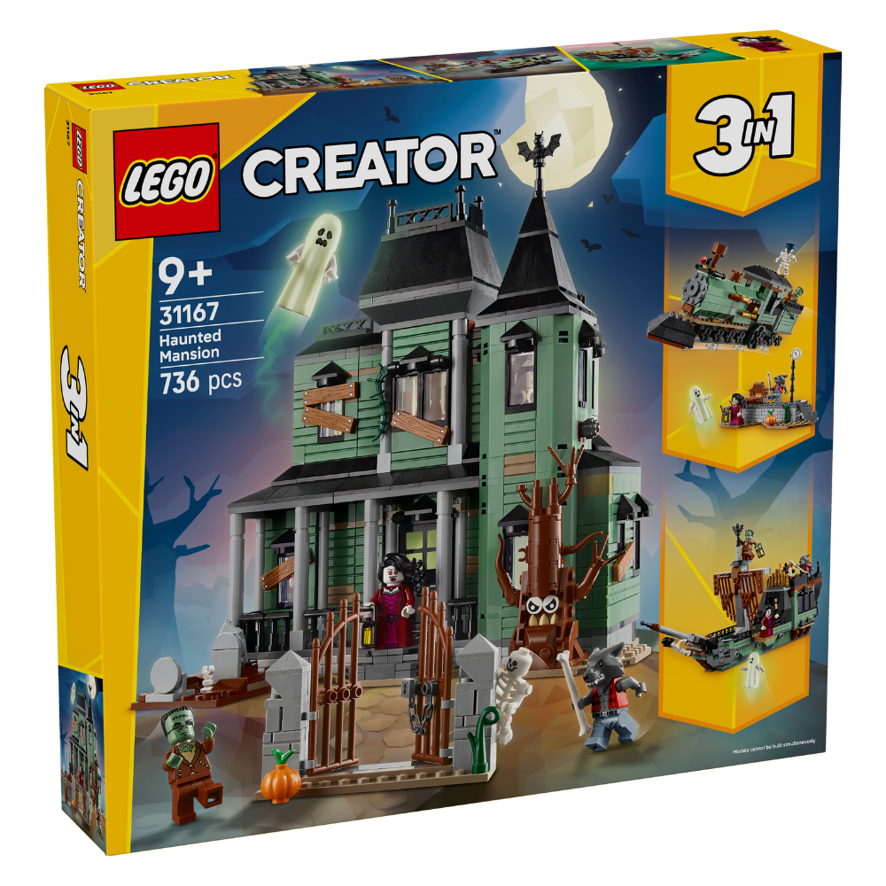 LEGO Creator: 3-in-1 Haunted Mansion House (31167)