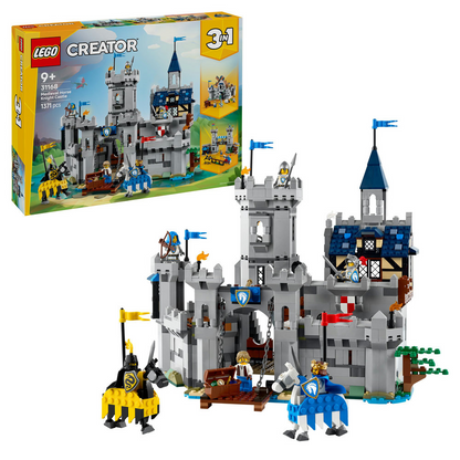 LEGO Creator: 3-in-1 Medieval Horse Knight Castle (31168)
