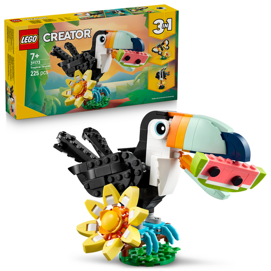 LEGO Creator: 3-in-1 Wild Animals: Tropical Toucan (31173)