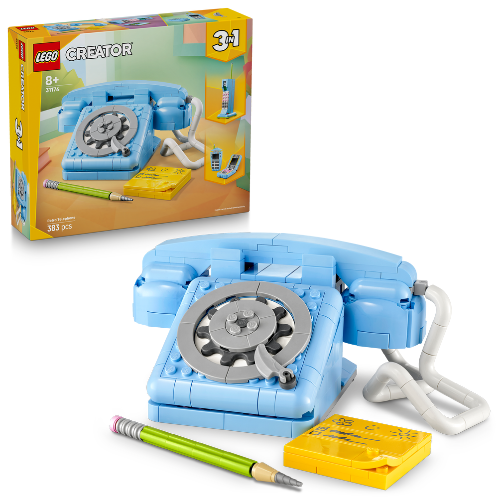 LEGO Creator: 3-in-1 Retro Telephone (31174)