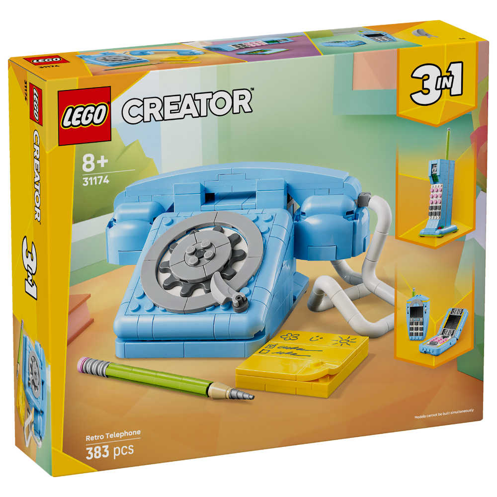 LEGO Creator: 3-in-1 Retro Telephone (31174)