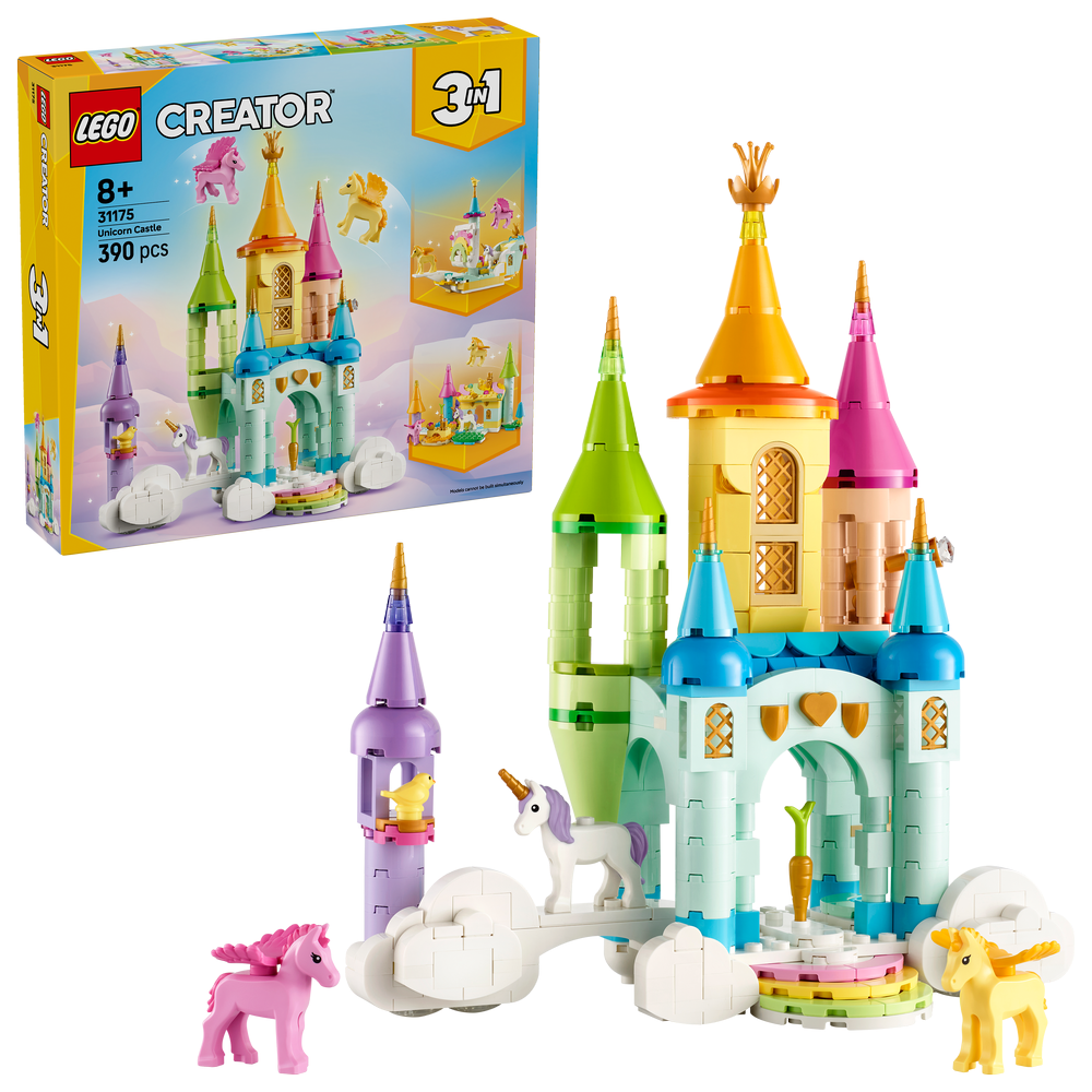 LEGO Creator: 3-in-1 Unicorn Castle (31175)