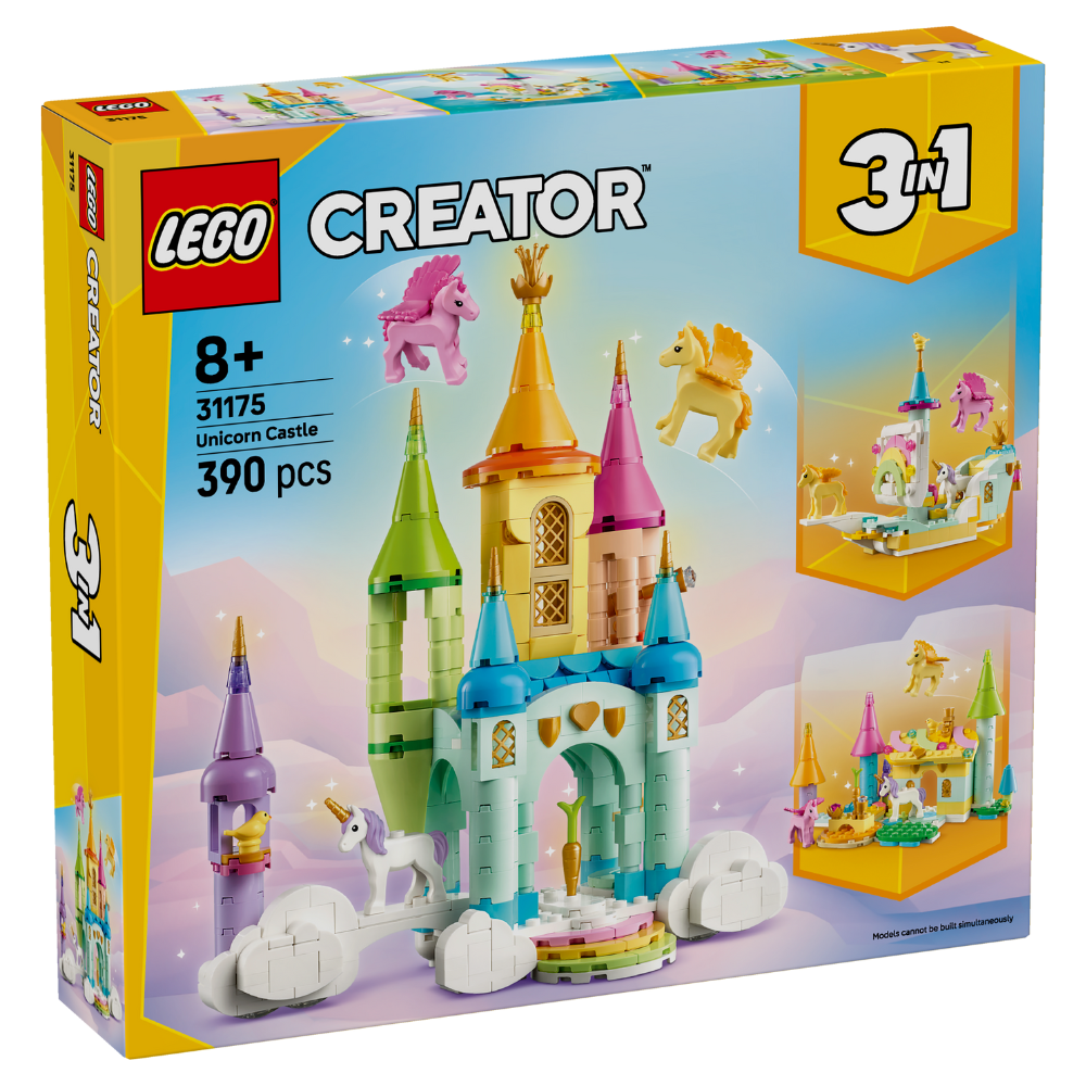 LEGO Creator: 3-in-1 Unicorn Castle (31175)