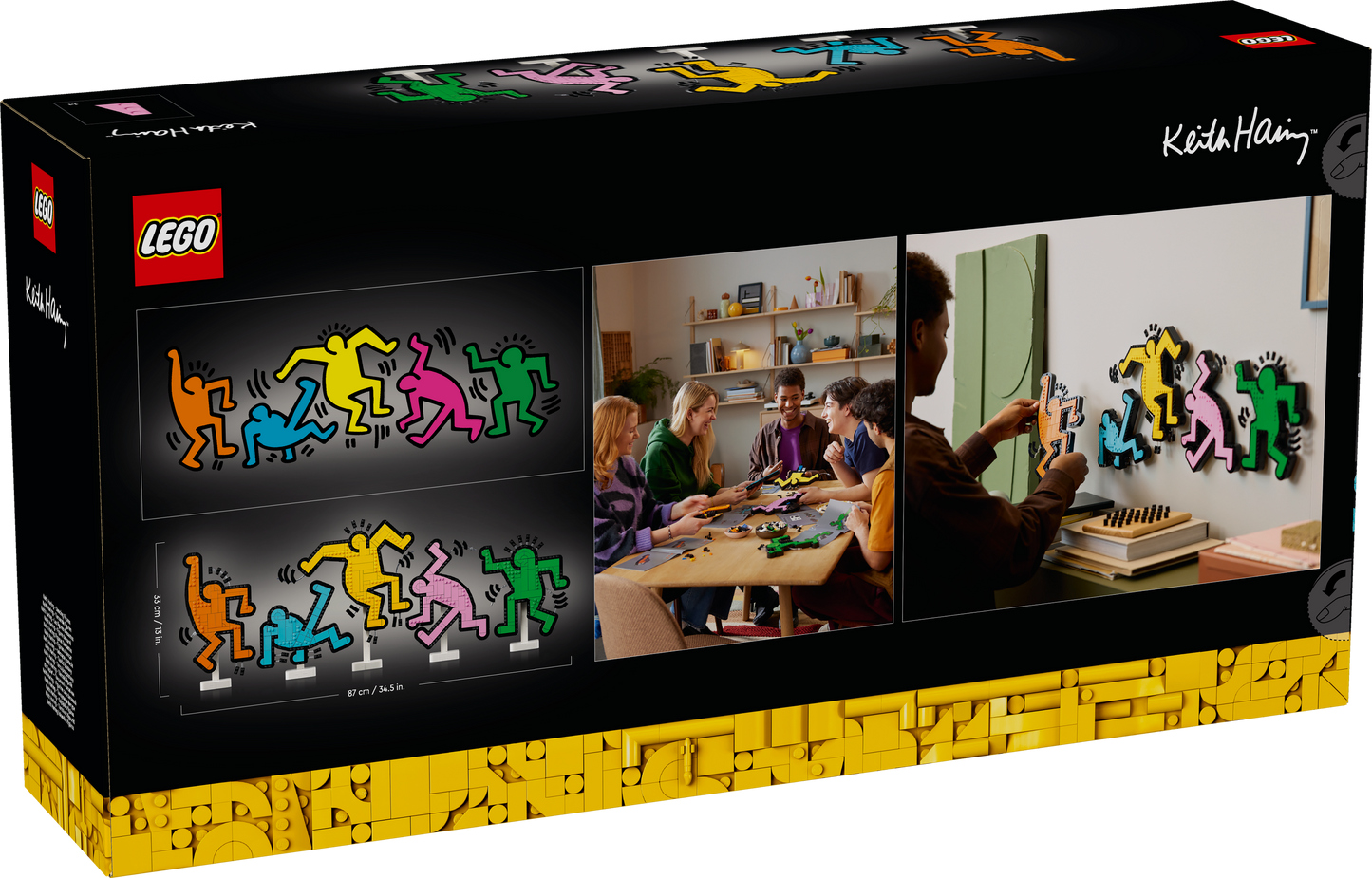 LEGO Art: Keith Haring Dancing Figures (31216)