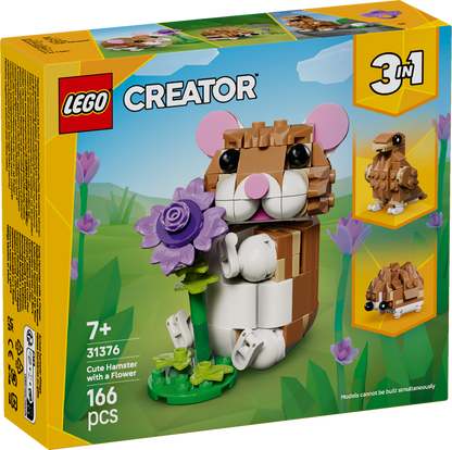 LEGO Creator: Cute Hamster with a Flower (31376)