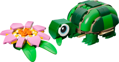 LEGO Creator: Turtle with a Water Lily Flower (31377)