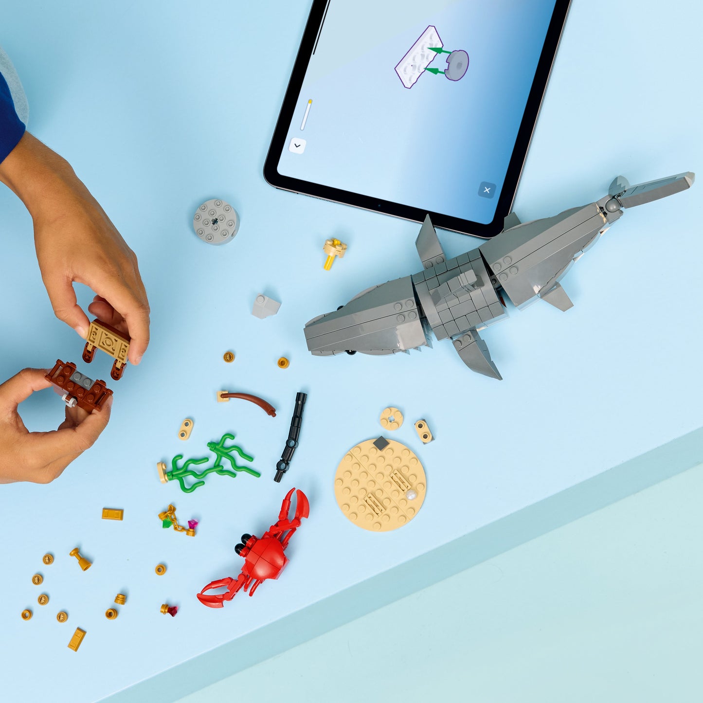 LEGO Creator: Fierce Shark with a Treasure Chest (31381)