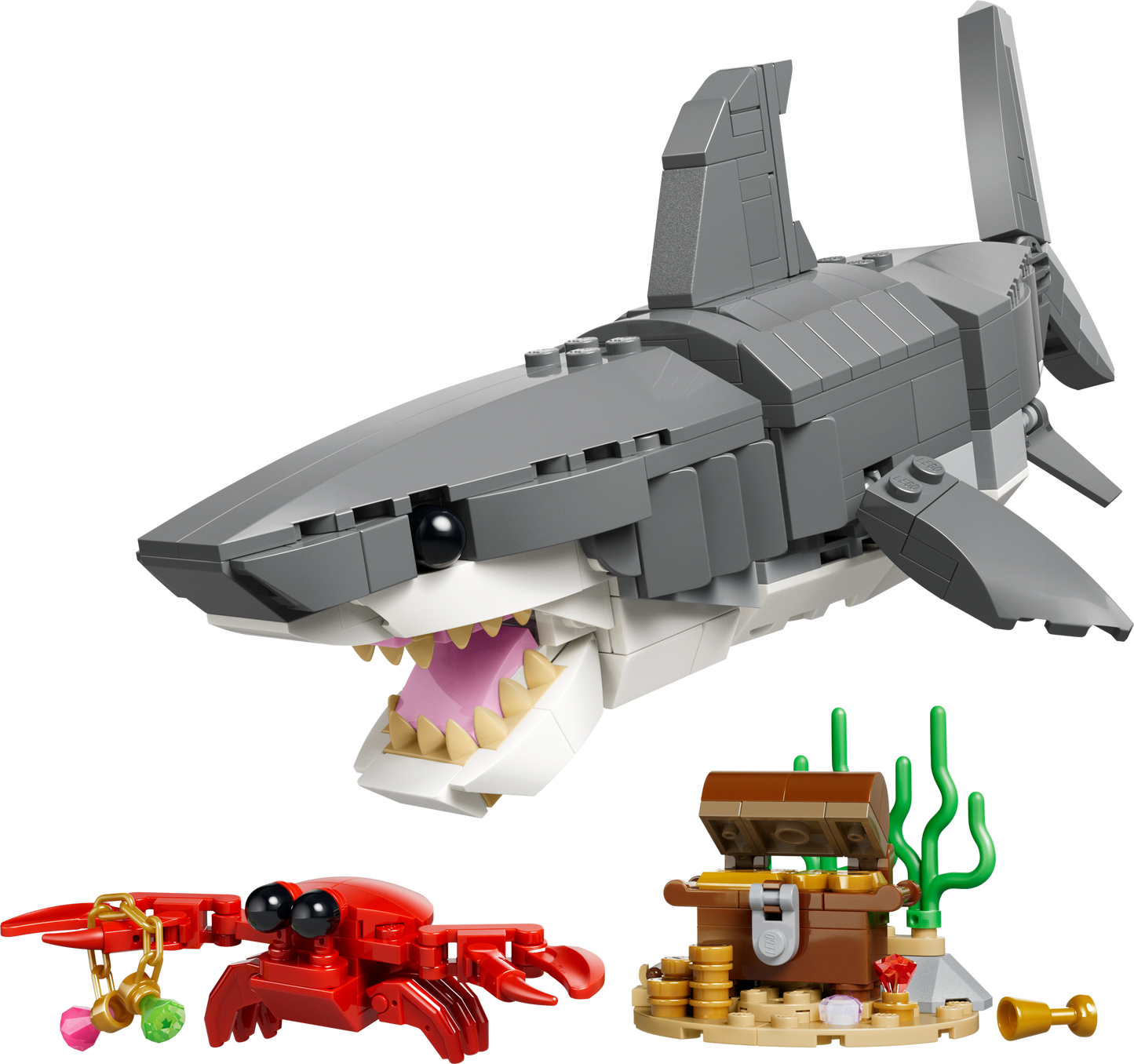 LEGO Creator: Fierce Shark with a Treasure Chest (31381)