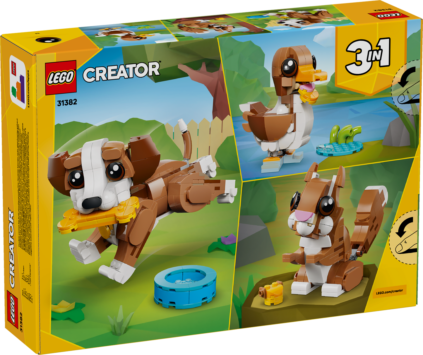 LEGO Creator: Cute Animals Playful Puppy Dog (31382)