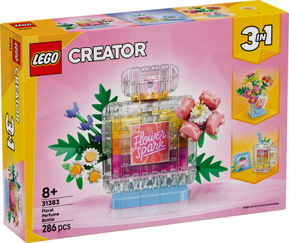 LEGO Creator: 2 in 1 Floral Decor Perfume Bottle (31383)