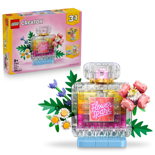 LEGO Creator: 2 in 1 Floral Decor Perfume Bottle (31383)