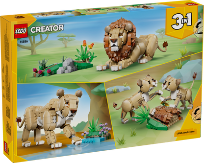 LEGO Creator: 3 in 1 Wild Animals: Majestic Lion (31386)