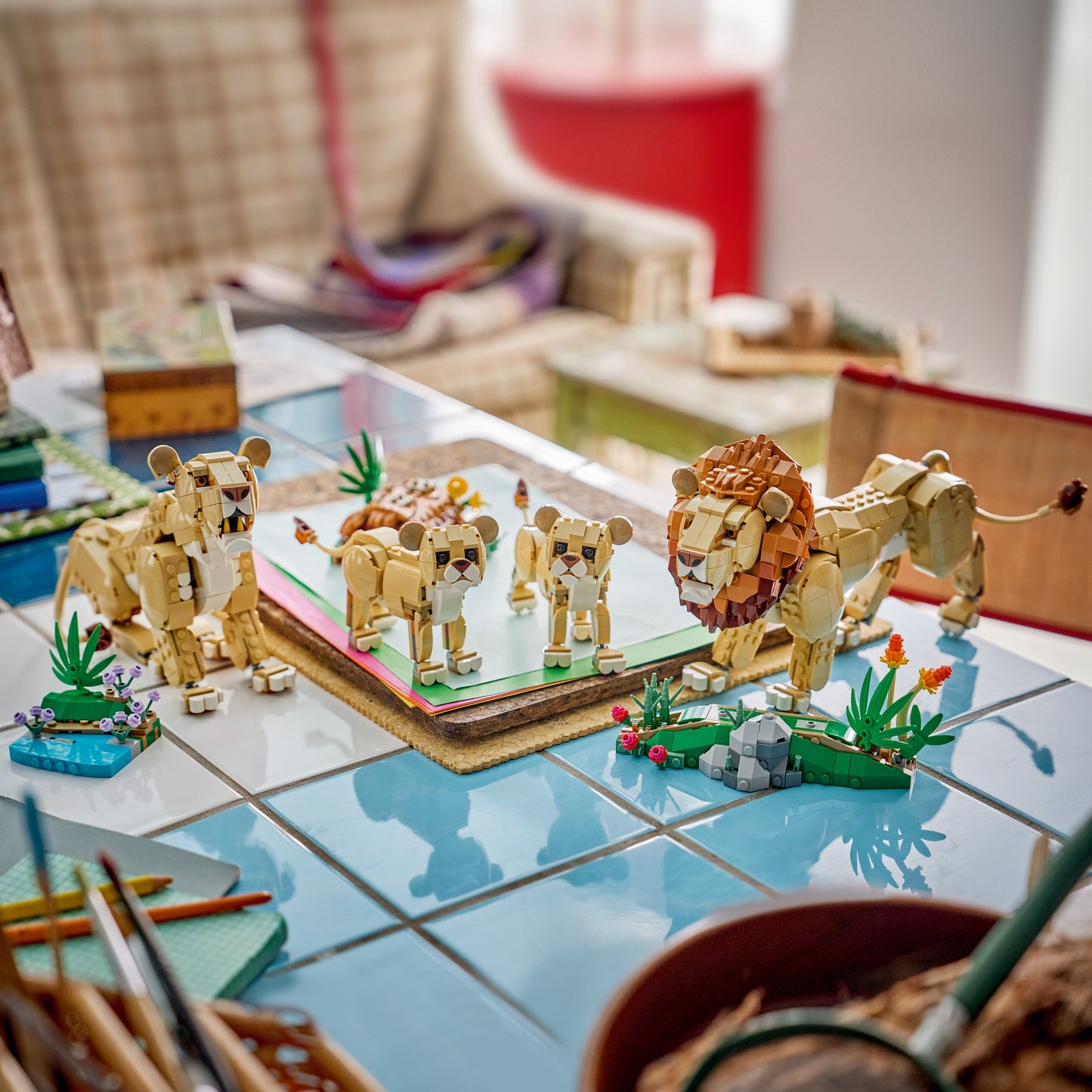 LEGO Creator: 3 in 1 Wild Animals: Majestic Lion (31386)