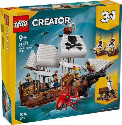 LEGO Creator: 3 in 1 Iconic Pirate Ship (31387)