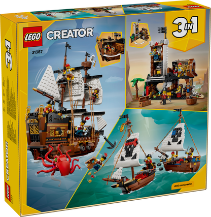 LEGO Creator: 3 in 1 Iconic Pirate Ship (31387)