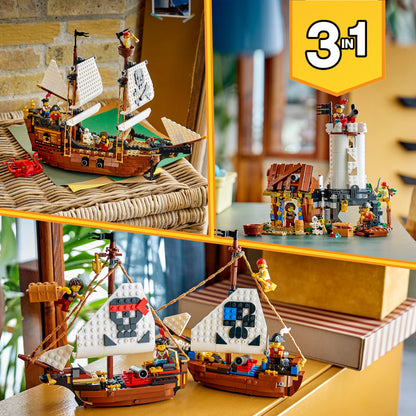 LEGO Creator: 3 in 1 Iconic Pirate Ship (31387)
