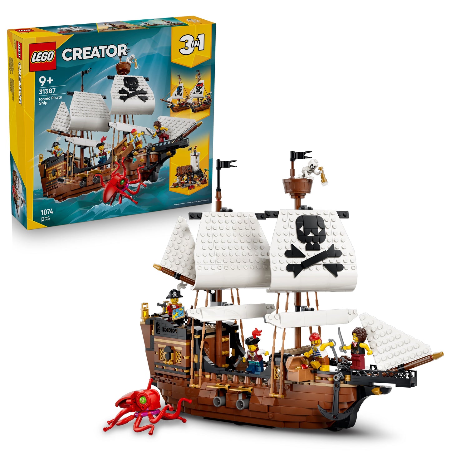 LEGO Creator: 3 in 1 Iconic Pirate Ship (31387)