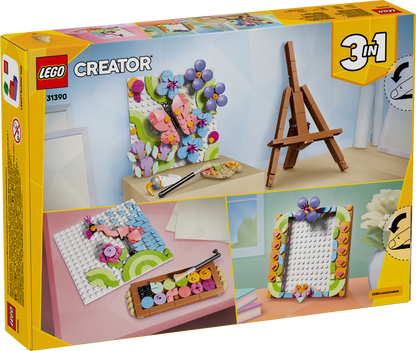 LEGO Creator: 3 in 1 Floral Art Decor Painting (31390)