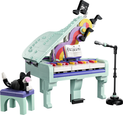 LEGO Creator: 3 in 1 Music Decor Piano with Cat (31392)