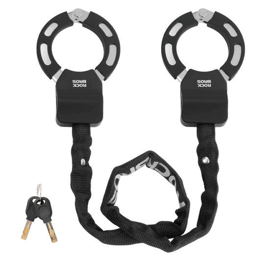 Scooter Bike Chain Anti-Theft Ring Lock with 2 keys