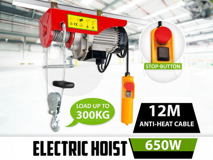 Electric Hoist Winch 300KG