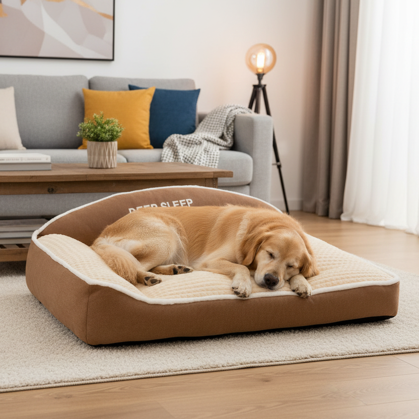 Dog Bed Super Large 120cm Dog Couch Thick & Warm