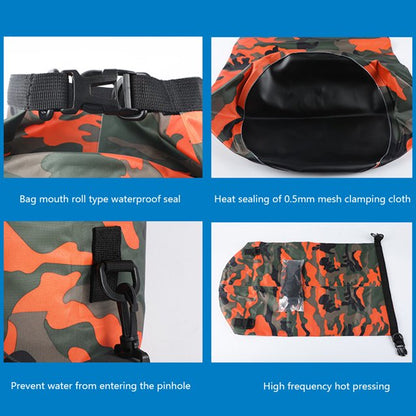 ECOTREK Waterproof Dry Bag – 15L / 20L / 30L Pack Sack with Shoulder Strap WPK5011