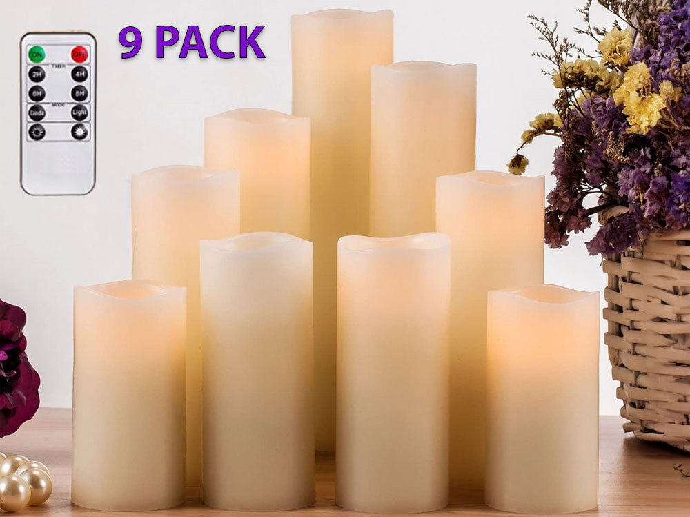 Flickering Candle Flameless Candle Battery Operated Safe